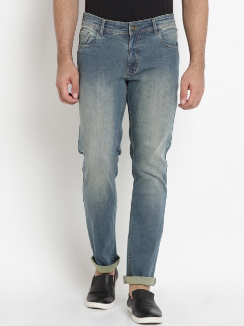 

Dais Men Blue Slim Fit Mid-Rise Clean Look Stretchable Jeans