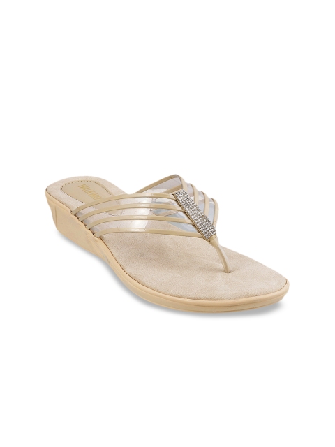 

WALKWAY Women Tan Textured Heels