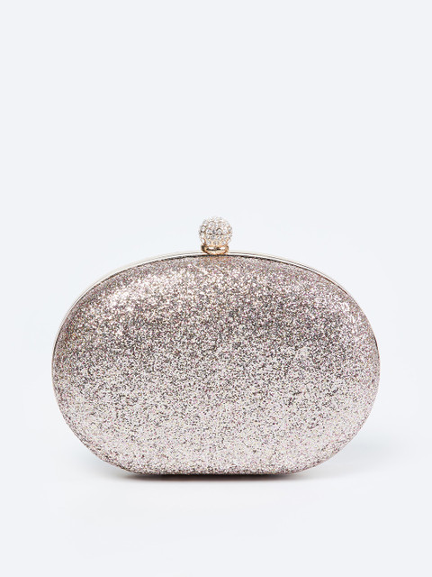 

CODE by Lifestyle Pink Embellished Box Clutch