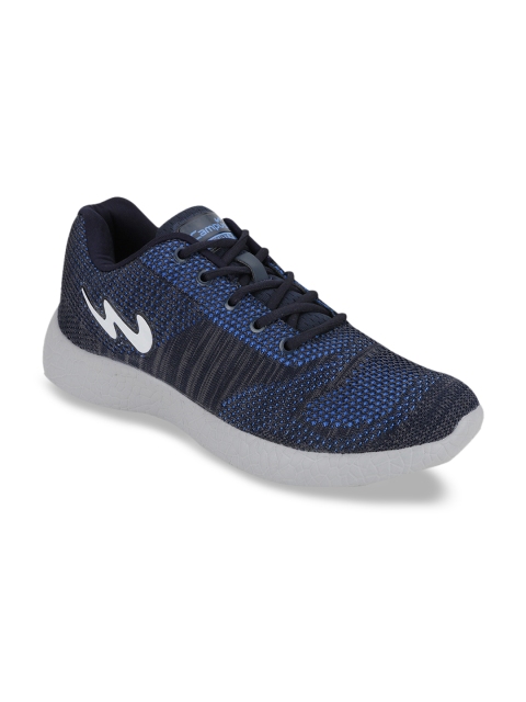 

Campus Men Blue Mesh Polar Running Shoes