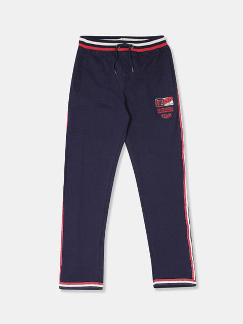 

Cherokee Boys Blue & Red Printed Trackpants