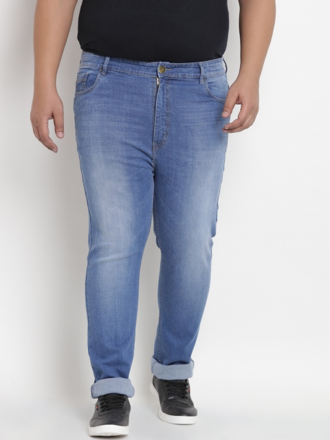 

Dais Men Blue Regular Fit Mid-Rise Clean Look Stretchable Jeans