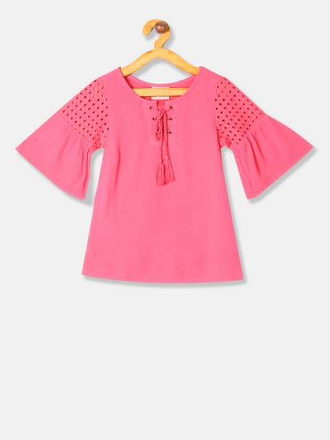 

Cherokee Girls Pink Solid Top