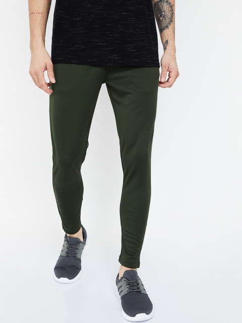 

Kappa Men Olive-Green Solid Track Pants