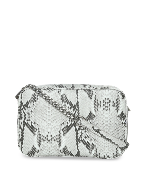 

Truffle Collection Grey Printed Sling Bag