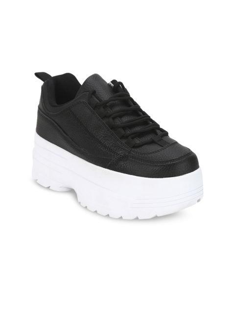 

Truffle Collection Women Black Sneakers