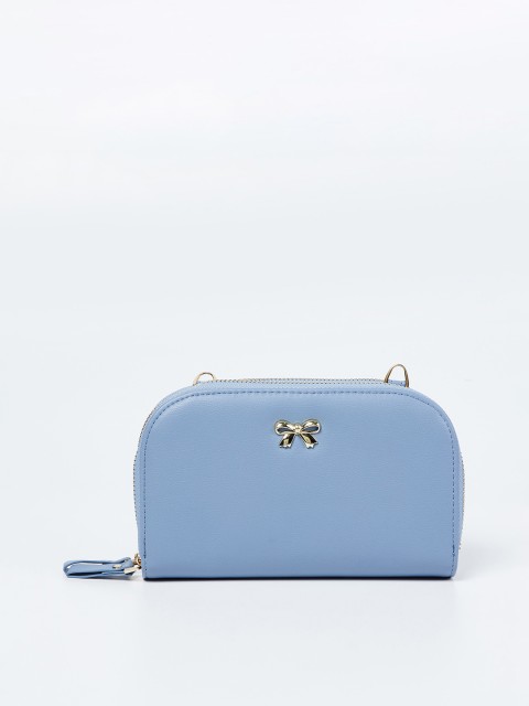 

Ginger by Lifestyle Blue Solid Sling Bag