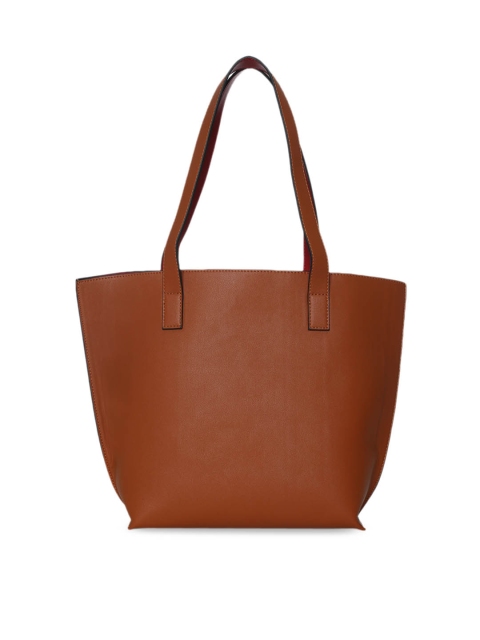 

Truffle Collection Tan Brown Solid Tote Bag