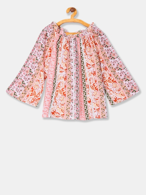 

Cherokee Girls Multicoloured Printed A-Line Top, Multi