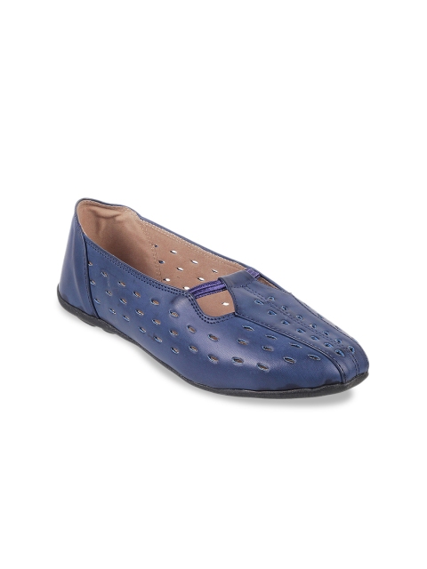 

WALKWAY Women Blue Solid Ballerinas