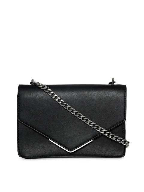 

Truffle Collection Black Solid Sling Bag
