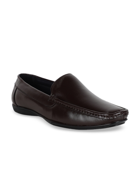 

Respiro Men Brown Leather Lightweight Formal Loafers