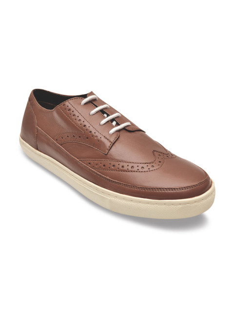 

BEAVER Men Tan Brown Brogues