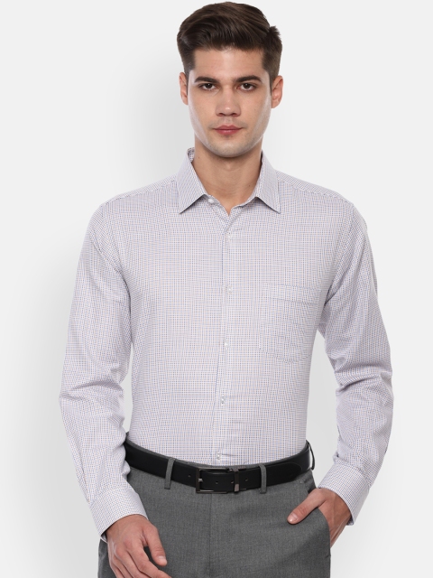 

Van Heusen Men Blue Regular Fit Printed Formal Shirt
