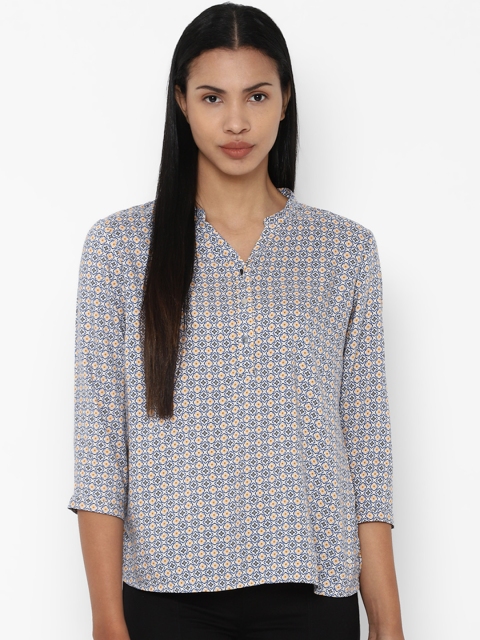 

Allen Solly Woman White Printed Top