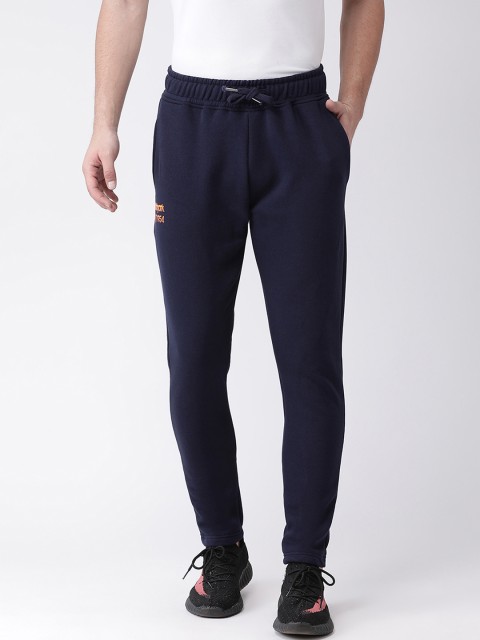 

Club York Men Navy Blue Solid Slim Fit Track Pants