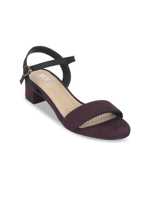 

Mode by Red Tape Women Burgundy Solid Heels