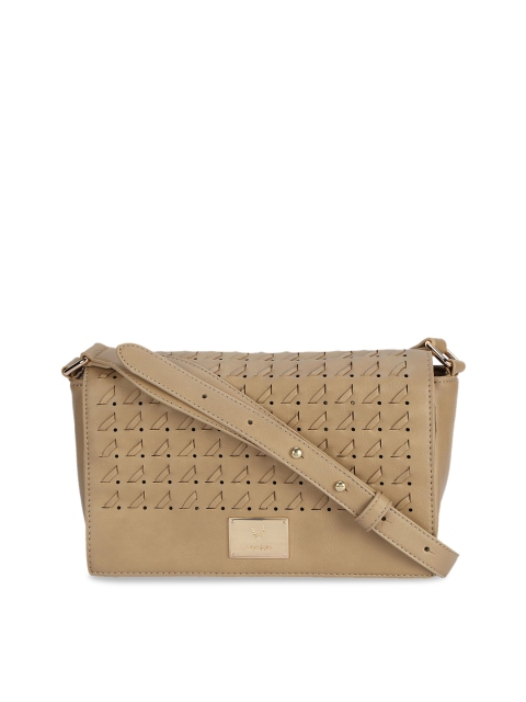 

Allen Solly Woman Beige Solid Sling Bag