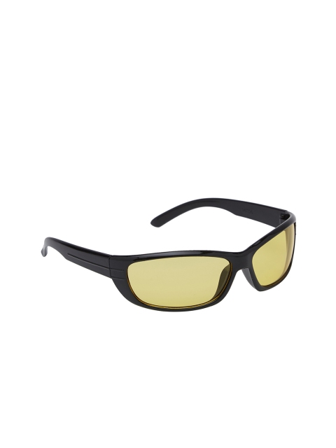 

SUPERMODA Unisex Rectangle Sunglasses, Yellow