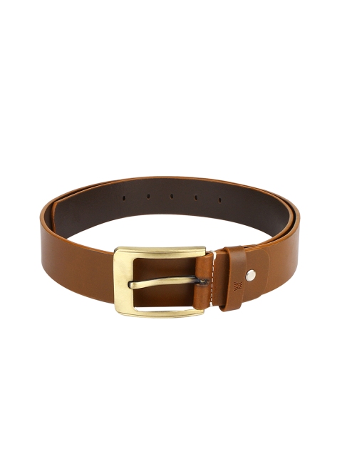

Aditi Wasan Men Tan Brown Solid Belt