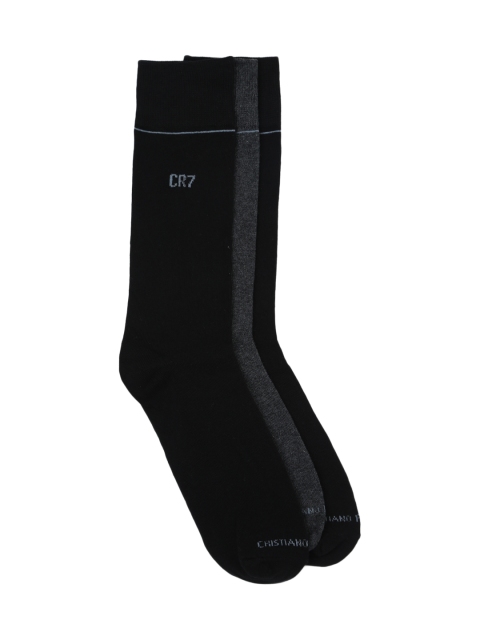

CR7 Cristiano Ronaldo Men Pack of 3 Assorted Calf-Length Socks