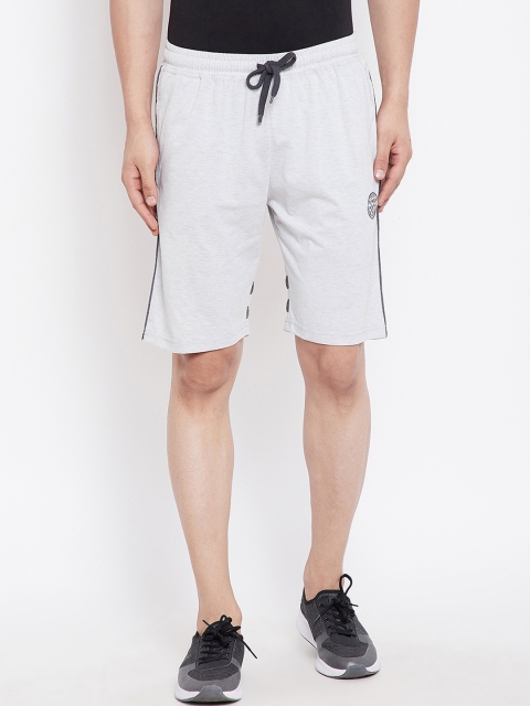 

Adobe Men Grey Solid Regular Fit Regular Shorts