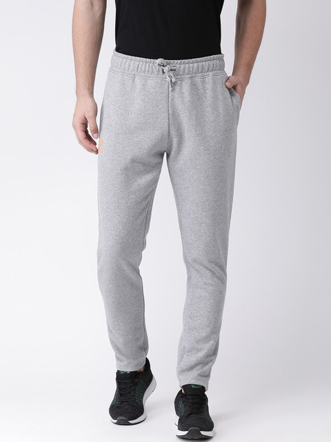

Club York Men Grey Melange Solid Slim-Fit Track Pants