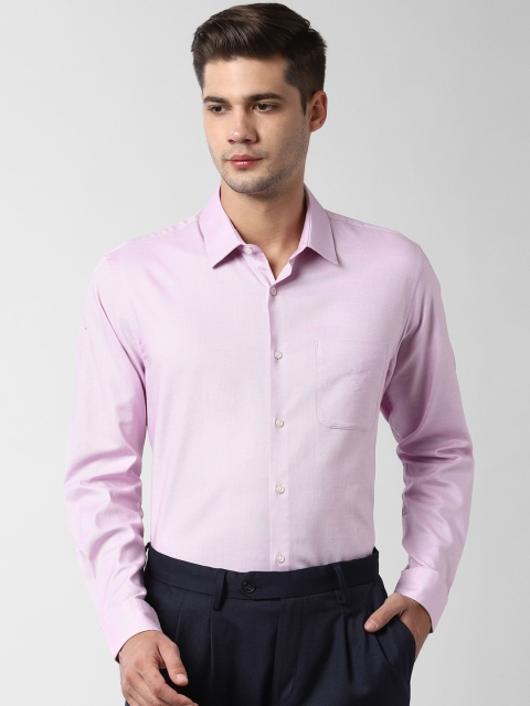 

Peter England Men Pink Regular Fit Solid Formal Shirt