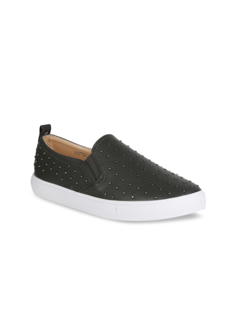 

Allen Solly Woman Black Slip-On Sneakers