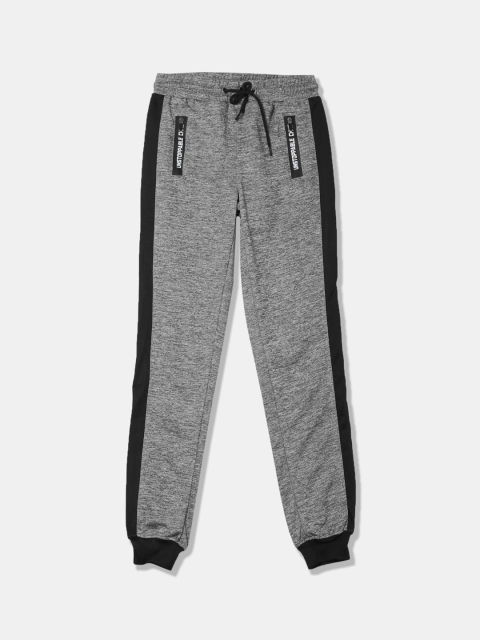 

Cherokee Boys Grey Solid Joggers