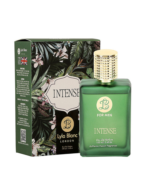 

Lyla Blanc Men EDP INTENSE Perfume Spray 100ml, Green