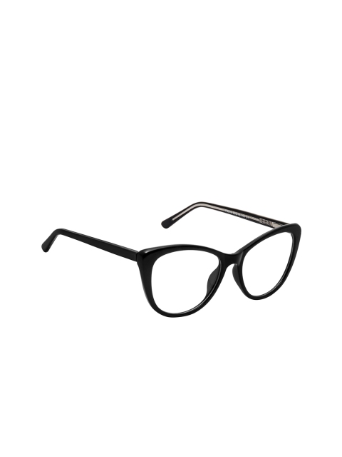 

Cardon Women Black Solid Full Rim Cateye Frames EWCD2391APP8019C1