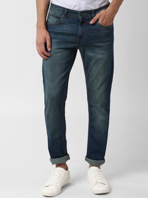 

Peter England Casuals Men Blue Slim Fit Mid-Rise Clean Look Stretchable Jeans