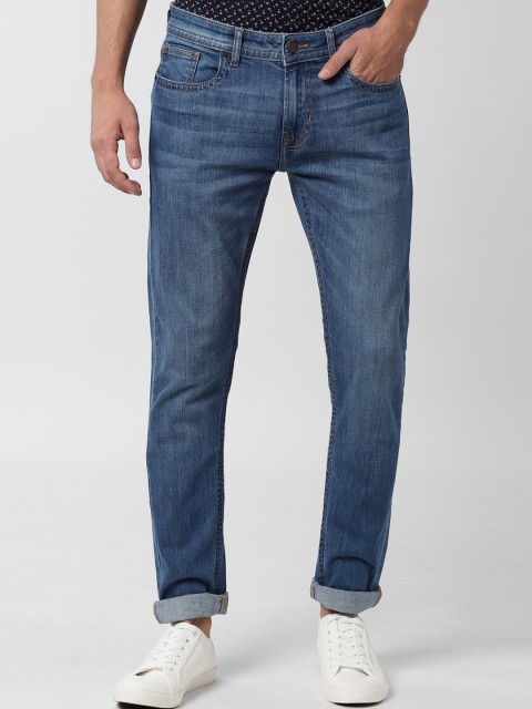 

Peter England Casuals Men Blue Slim Fit Mid-Rise Clean Look Stretchable Jeans