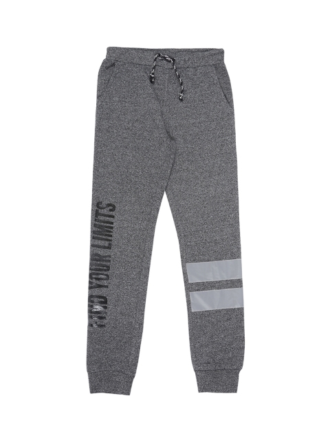 

Pantaloons Junior Boys Grey Solid Straight-Fit Joggers