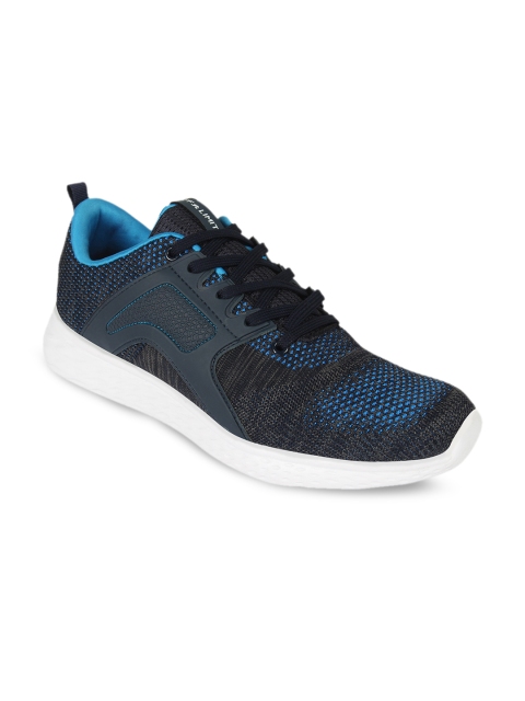 

OFF LIMITS Men Navy Blue Wing Mesh Running Shoes