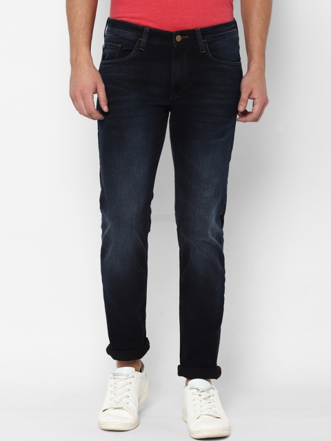 

Solly Jeans Co. Men Navy Blue Skinny Fit Mid-Rise Clean Look Stretchable Jeans