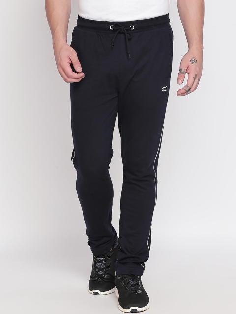 

Ajile by Pantaloons Men Navy Blue Solid Track Pants