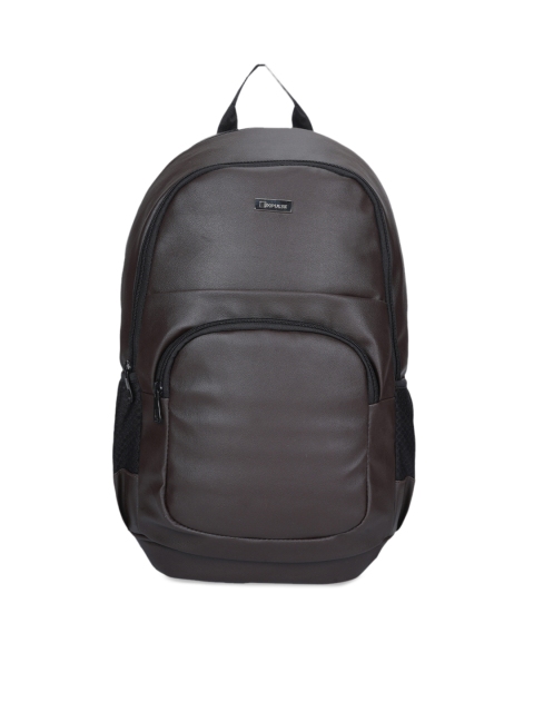 

Impulse Unisex Brown Solid Backpack