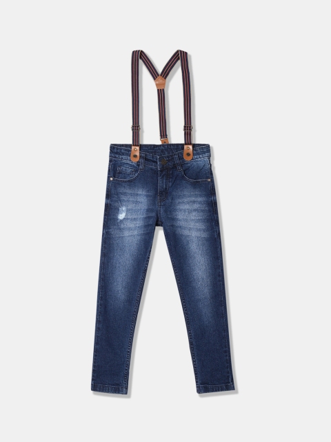 

Cherokee Boys Blue Slim Fit Mid-Rise Clean Look Stretchable Jeans