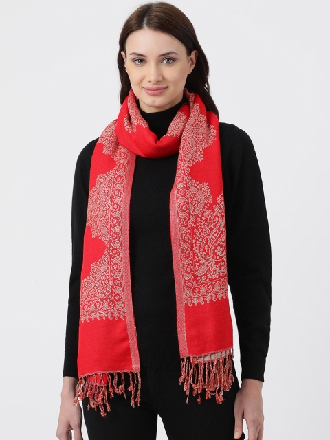 

Monte Carlo Women Red Printed Stole