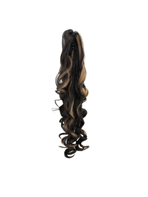 

Rozia Women 25'' Synthetic Hair Extension Clutcher, Gold