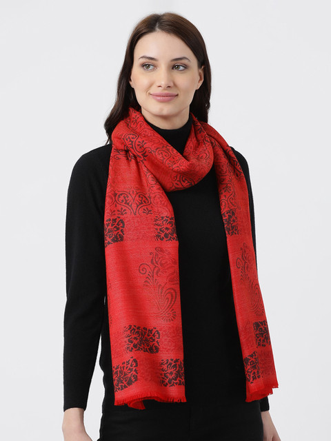 

Monte Carlo Women Red Printed Stole