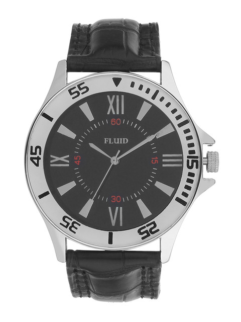 

FLUID Men Black Analogue Watch FL-730G-BK01