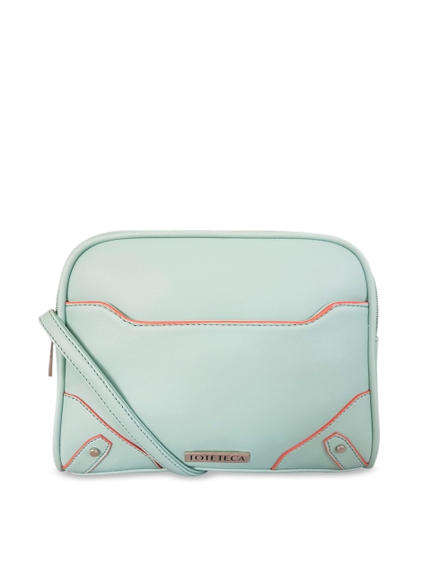 

Toteteca Green Solid Sling Bag