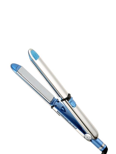 

Rozia Women Navy Blue & Silver-Toned Pro Hair Straightener