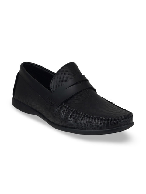 

pelle albero Men Black Loafers