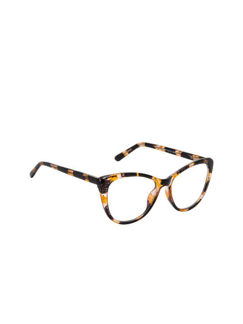 

Cardon Women Brown Tortoise Shell Full Rim Cateye Frames EWCD2395APP8019C5
