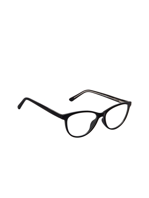 

Cardon Women Black Colourblocked Full Rim Cateye Frames EWCD2396APP8006C1