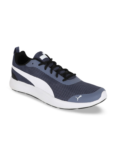 

Puma Men Blue Mesh Sneakers